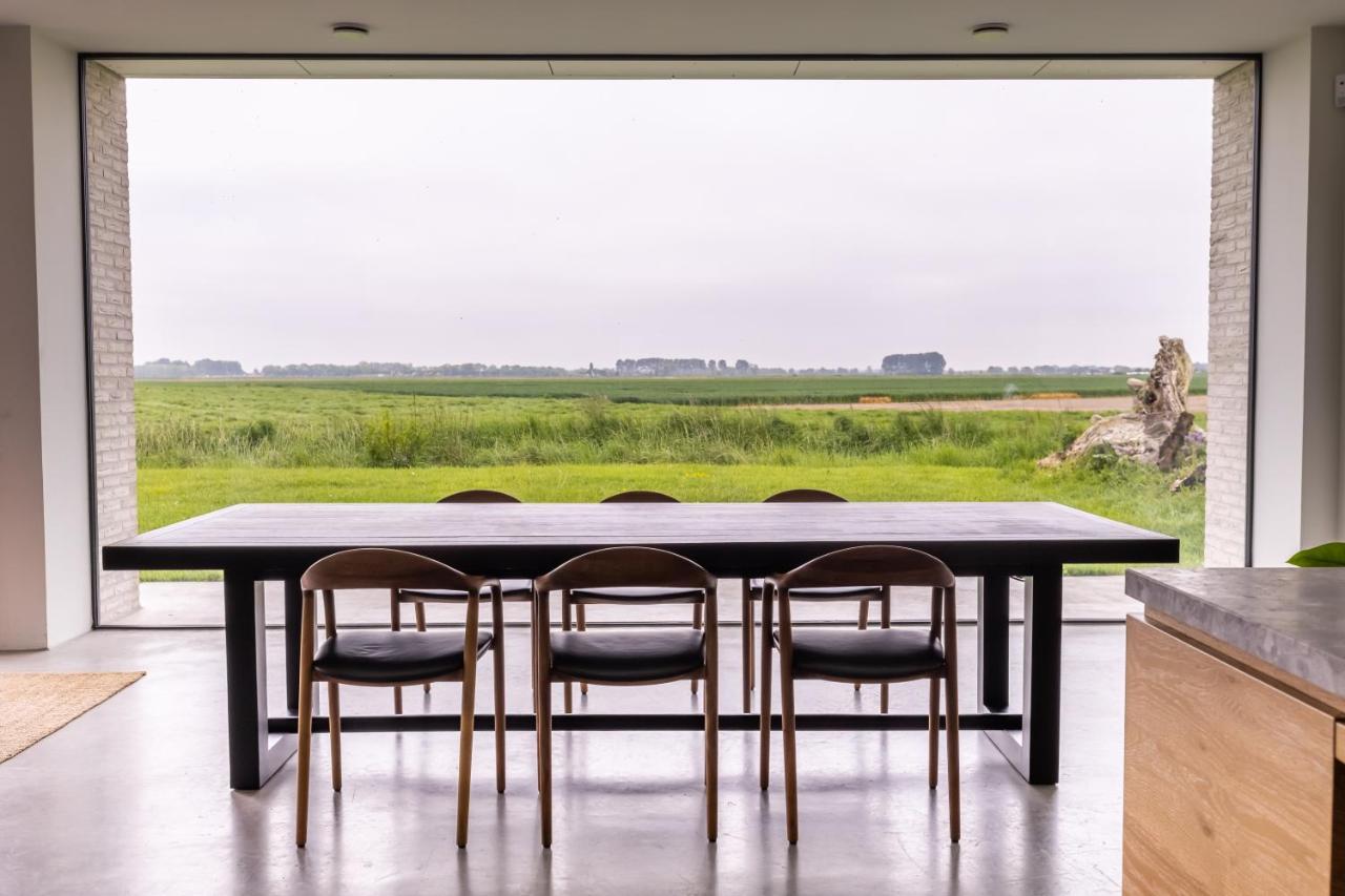 Villa Polderzicht, Private Luxurious Stunning Views Cadzand Exterior photo